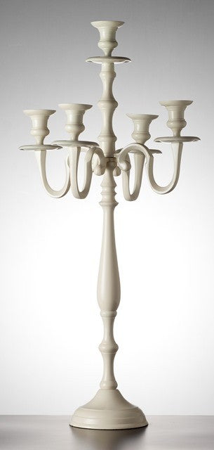 90cm Ivory Candelabra